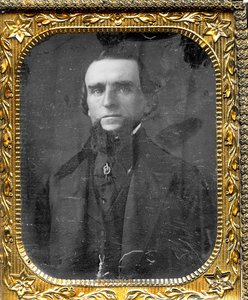 Portret van Uriah Raub, een timmerman in St. Louis door Thomas M. Easterly